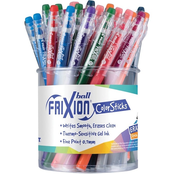 Frixion Gel Ink Colorsticks, 48/DS, Red PK